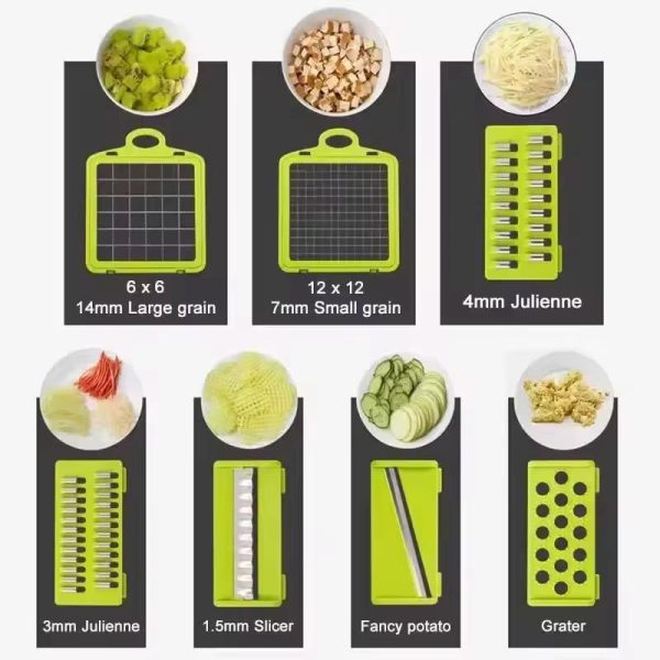 16  In  1 Multifunctional Vegetable slicer