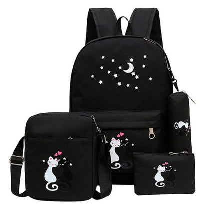4 piece School Bag Set