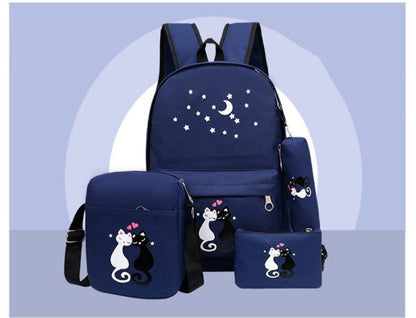 4 piece School Bag Set