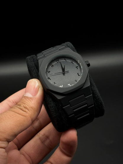 Black Aura Quartz Watch