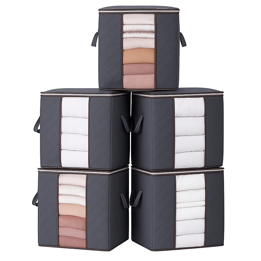 SET OF 3 | HOME CLOTHES STORAGE ORGANIZERS | STORING SOLUTION