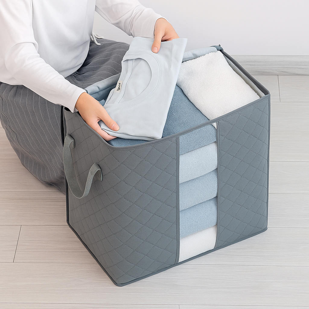 SET OF 3 | HOME CLOTHES STORAGE ORGANIZERS | STORING SOLUTION